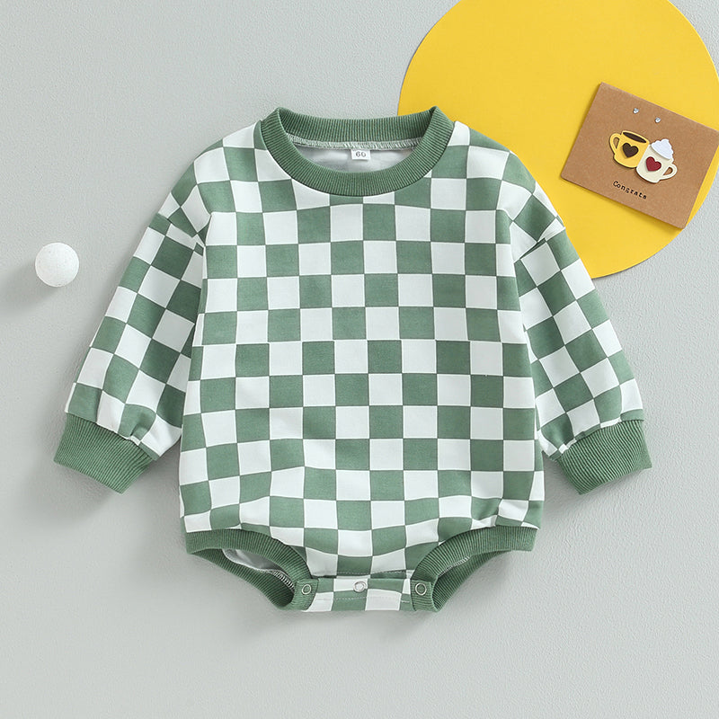 Lioraitiin 0-24M Infant Baby Boy Girl Sweatshirt Bodysuit