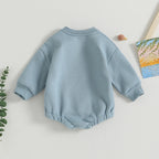 Lioraitiin 0-18M Infant Baby Boys Sweatshirt Bodysuit Long Sleeve
