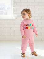 Lioraitiin Toddler Baby Girl 2Pcs Thanksgiving Outfits Long Sleeve