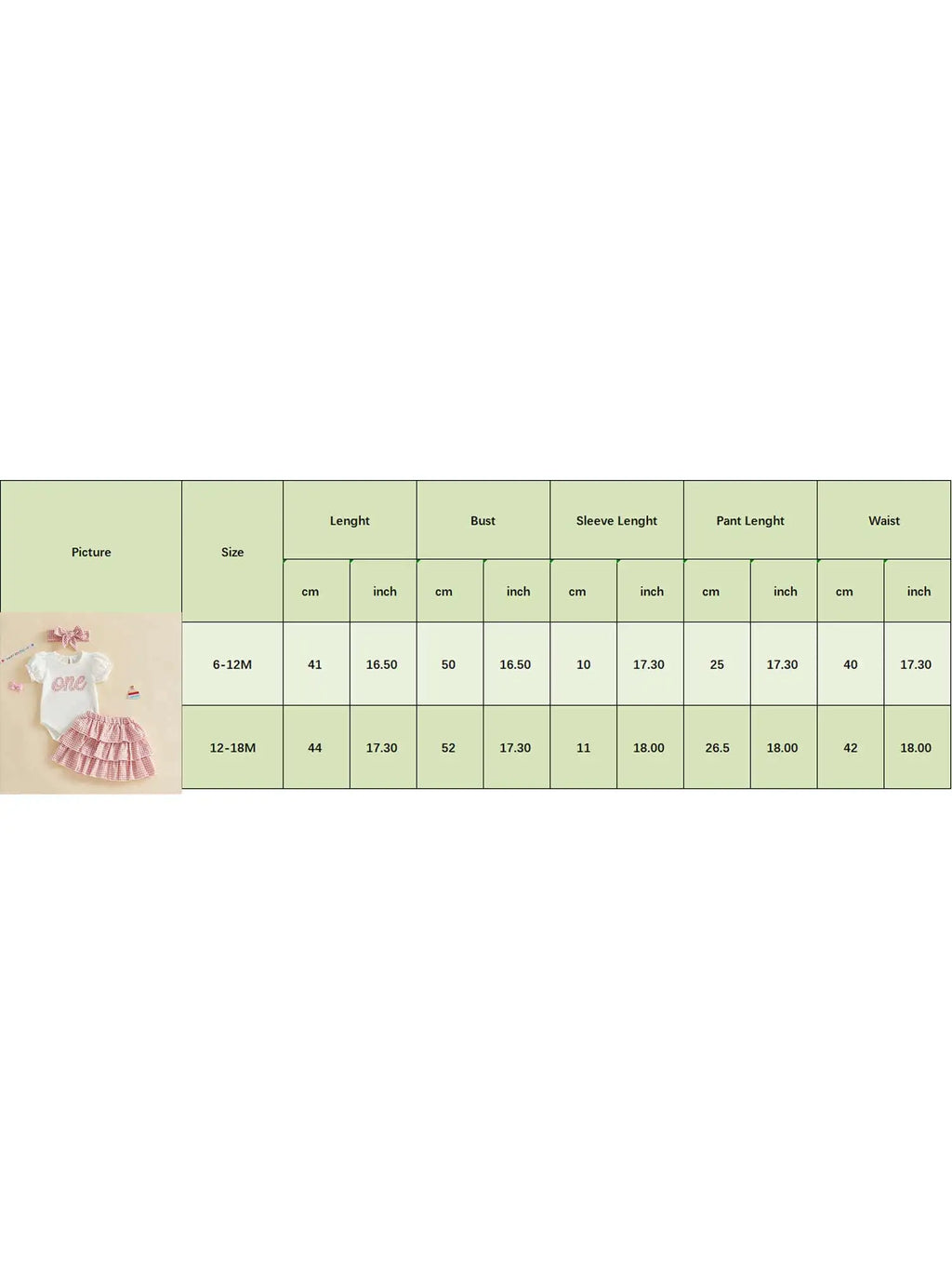 Lioraitiin Baby Girl 1st Birthday Outfit Cute Short Sleeve Letters