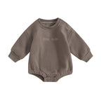 Lioraitiin 0-18M Infant Baby Boys Sweatshirt Bodysuit Long Sleeve