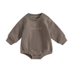 Lioraitiin 0-18M Infant Baby Boys Sweatshirt Bodysuit Long Sleeve