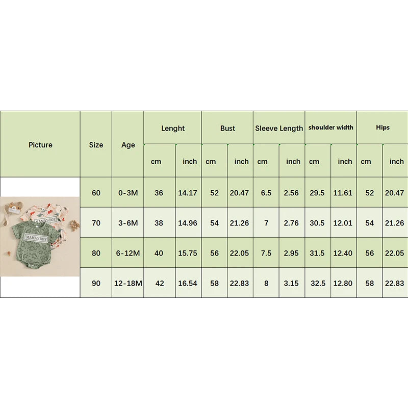Lioraitiin Baby Boy Dinosaur Romper Letter Embroidery Short Sleeve