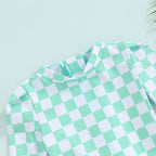 Lioraitiin Newborn Girls Bikini Beach Swimwear Long Sleeve