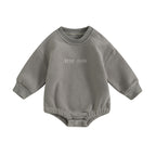 Lioraitiin 0-18M Infant Baby Boys Sweatshirt Bodysuit Long Sleeve