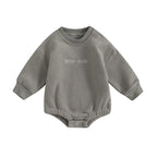 Lioraitiin 0-18M Infant Baby Boys Sweatshirt Bodysuit Long Sleeve