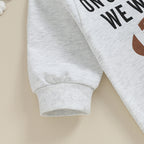 Lioraitiin 0-18M Infant Baby Girl Boy Romper Soccer Letter Print Long