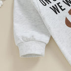 Lioraitiin 0-18M Infant Baby Girl Boy Romper Soccer Letter Print Long