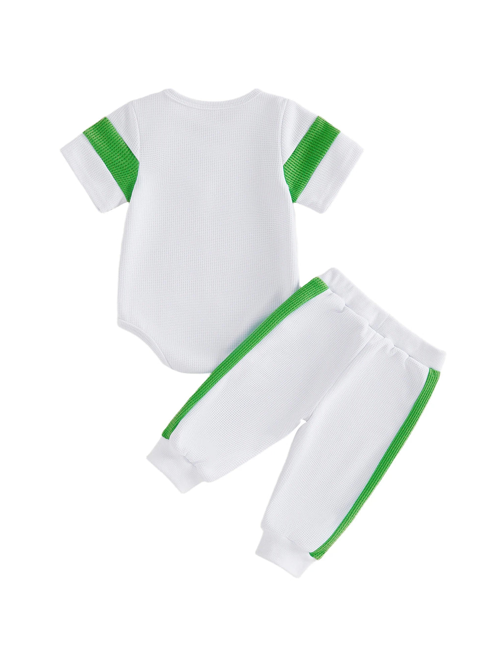 Lioraitiin Baby Boy Outfit Golf/Cartoon Bear Pattern Crew Neck Short