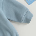 Lioraitiin 0-18M Infant Baby Boys Sweatshirt Bodysuit Long Sleeve