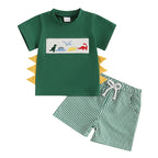 Lioraitiin Toddler Baby Boy Shorts Set Whale/Dinosaur/Turtle Short