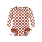 Lioraitiin Newborn Girls Bikini Beach Swimwear Long Sleeve