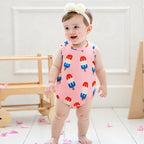 Lioraitiin Newborn Baby Boys Fourth of July Romper for Girls Cute