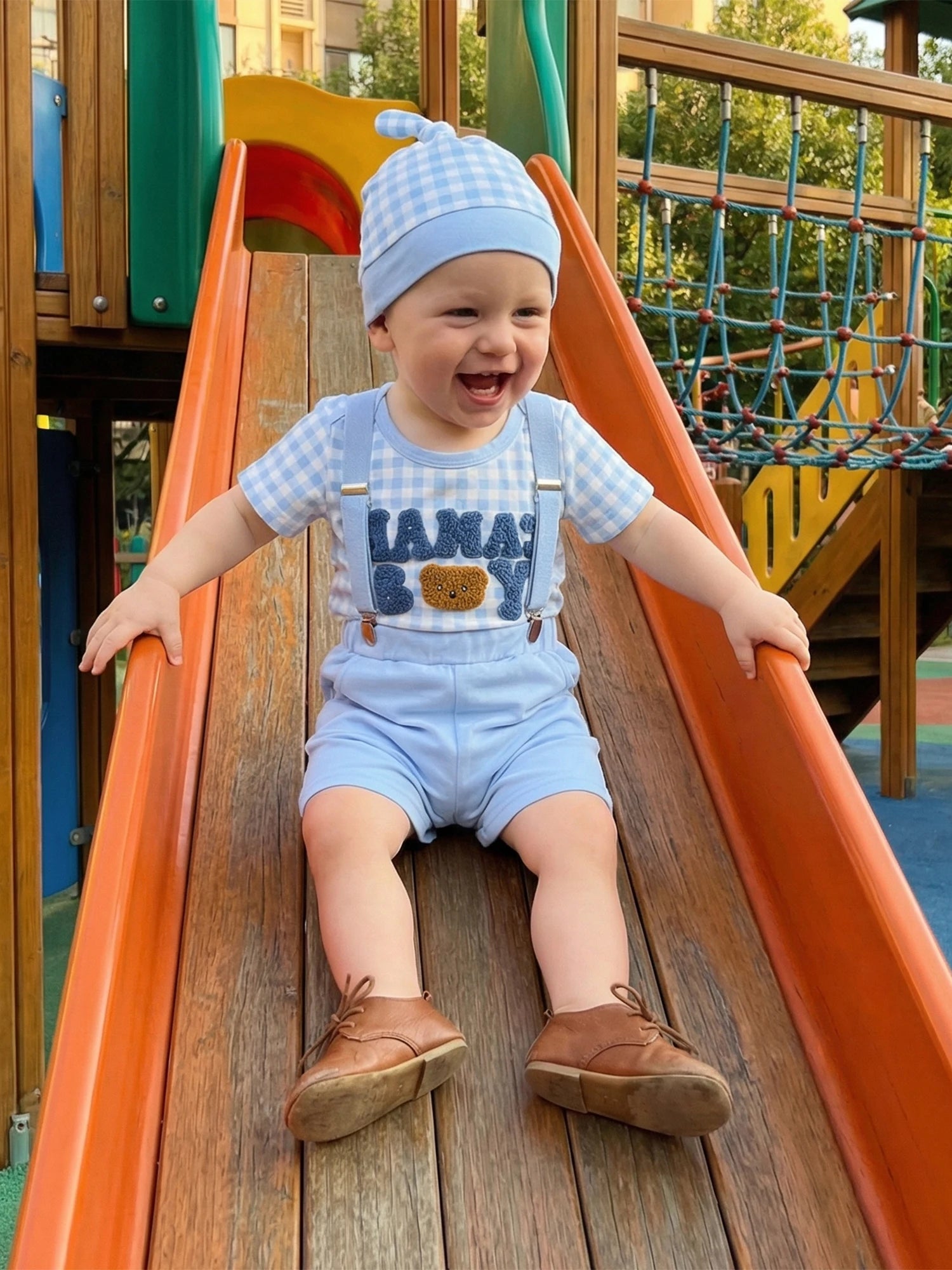 Lioraitiin Baby Boys Shorts Outfits Short Sleeve O Neck Letter