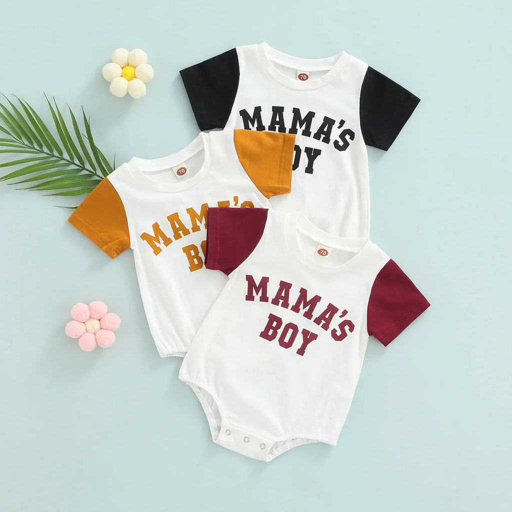 Lioraitiin 0-18M Infant Baby Boys Independence Day Bodysuit Short