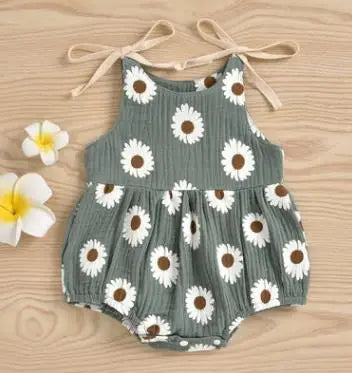 Lioraitiin 0-24M Newborn Infant Baby Girl Fashion Daisy Floral