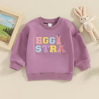 Lioraitiin 0-5Y Toddler Kids Girls Boys Sweatshirts T Shirts Easter