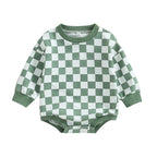 Lioraitiin 0-24M Infant Baby Boy Girl Sweatshirt Bodysuit