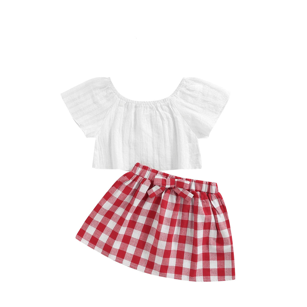 Lioraitiin 3Pcs Set 0-24M Newborn Baby Girl Cute Off Shoulder Lace