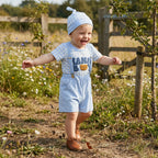 Lioraitiin Baby Boys Shorts Outfits Short Sleeve O Neck Letter