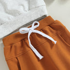 Lioraitiin 0-3Years Baby Boy Girl 2Pcs Outfit Letter Print Long