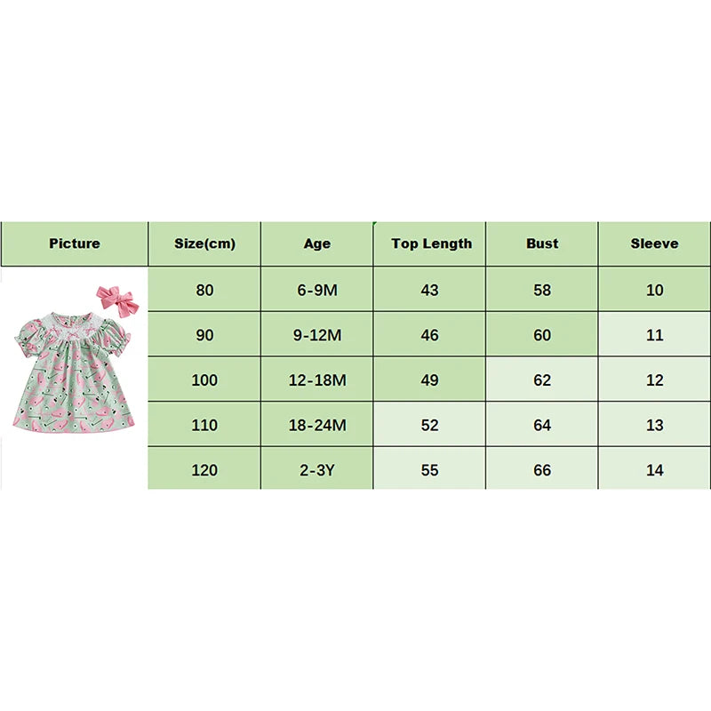 Lioraitiin Toddler Baby Girl Golf Outfit Bow Shirred Short Sleeve