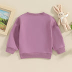 Lioraitiin 0-5Y Toddler Kids Girls Boys Sweatshirts T Shirts Easter