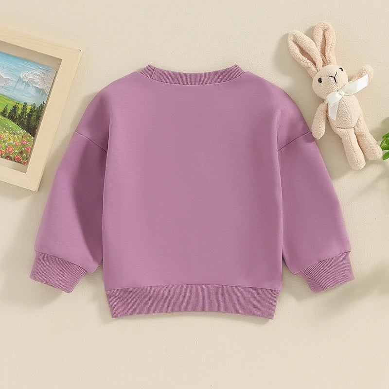 Lioraitiin 0-5Y Toddler Kids Girls Boys Sweatshirts T Shirts Easter