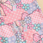 Lioraitiin 6M-4Y Baby Girl Easter Rompers Sleeveless Floral Print