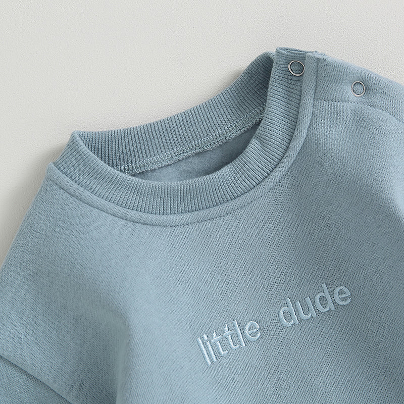 Lioraitiin 0-18M Infant Baby Boys Sweatshirt Bodysuit Long Sleeve