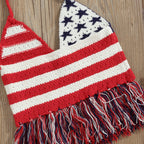 Lioraitiin 0-6Years Toddler Baby Girl 2Pcs Independence Day Set