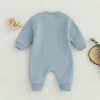 Lioraitiin 0-18M Infant Baby Boys Girl Jumpsuit Cute Letter