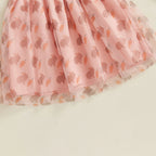 Lioraitiin Toddler Girls Easter Dress Rabbit Carrot Print Sleeveless