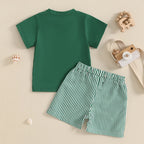 Lioraitiin Toddler Baby Boy Shorts Set Whale/Dinosaur/Turtle Short