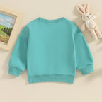 Lioraitiin 0-5Y Toddler Kids Girls Boys Sweatshirts T Shirts Easter