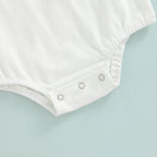 Lioraitiin 0-18M Infant Baby Boys Independence Day Bodysuit Short