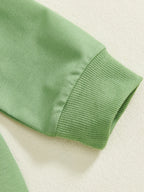 Lioraitiin Toddler Baby Boy Irish Outfit Long Sleeve Crew Neck