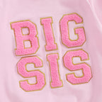 Lioraitiin 1-6Y Kids Girls Skirt Set, Long Sleeve Embroidery Letter