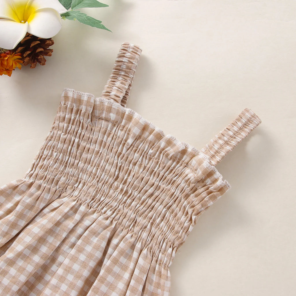 Lioraitiin 0-18M Newborn Infant Baby Girl Fashion Bodysuit Sleeveless