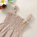Lioraitiin 0-18M Newborn Infant Baby Girl Fashion Bodysuit Sleeveless