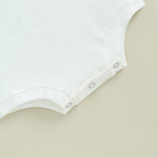 Lioraitiin 0-18M Infant Baby Girls Bodysuit Crewneck Beige Long