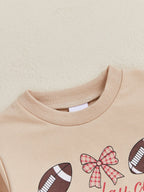 Lioraitiin Kids Boys Girls Sweatshirt Long Sleeve Crew Neck Letters