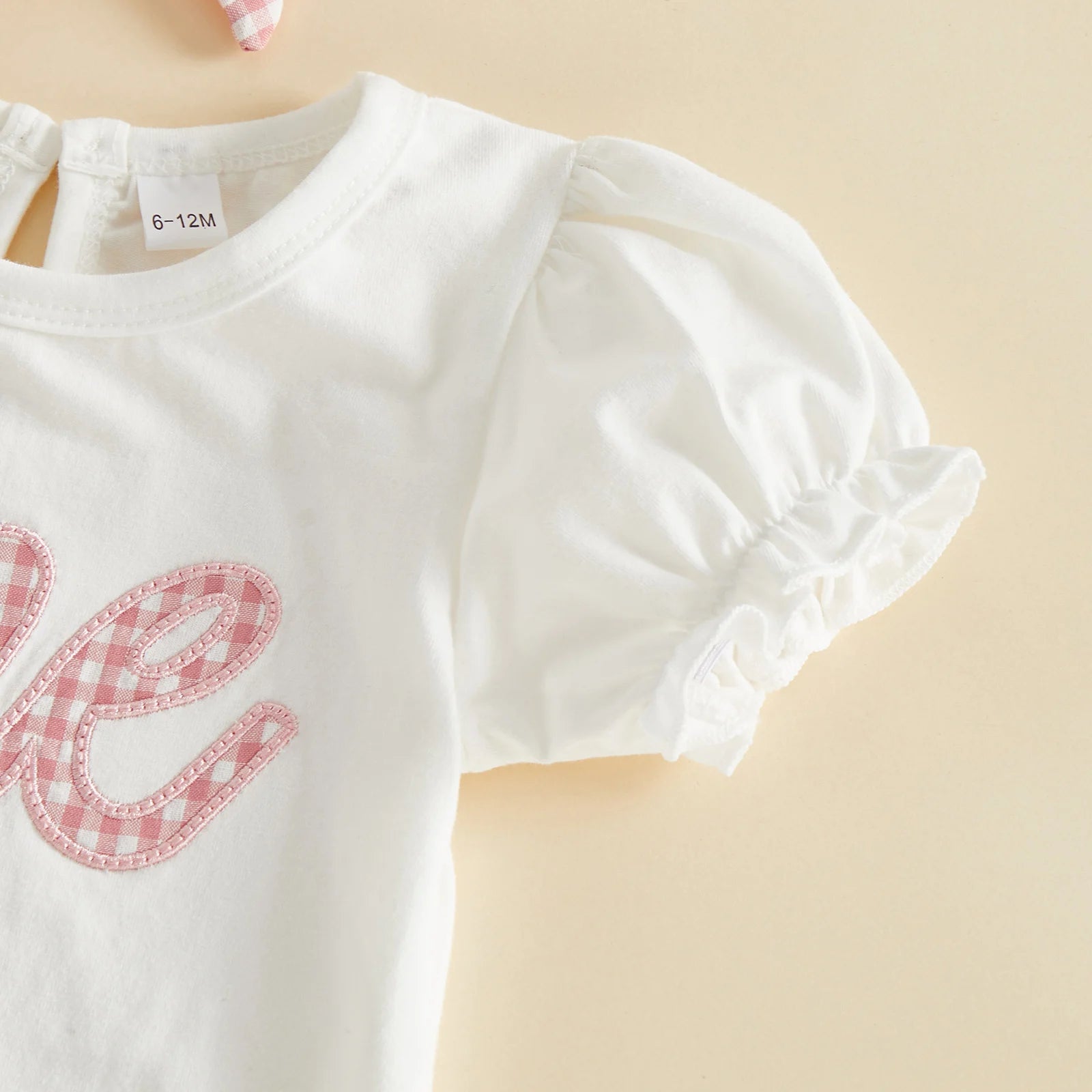 Lioraitiin Baby Girl 1st Birthday Outfit Cute Short Sleeve Letters