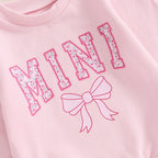 Family Matching Sweatshirt Parent-child Long Sleeve Crewneck Letter