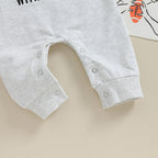 Lioraitiin 0-18M Infant Baby Girl Boy Romper Soccer Letter Print Long