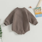 Lioraitiin 0-18M Infant Baby Boys Sweatshirt Bodysuit Long Sleeve