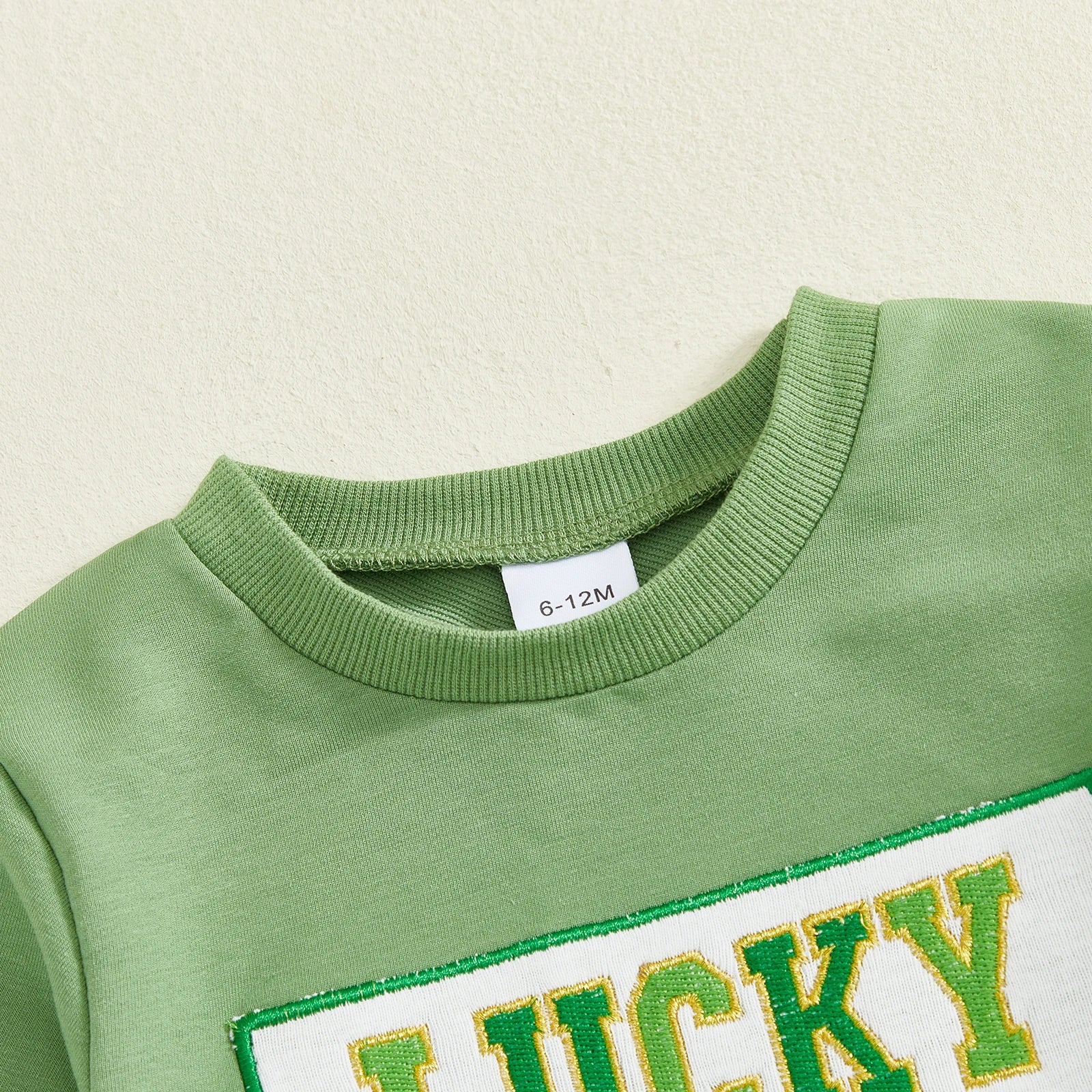 Lioraitiin Toddler Baby Boy Irish Outfit Long Sleeve Crew Neck