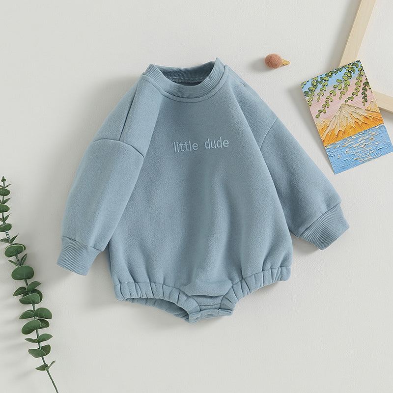 Lioraitiin 0-18M Infant Baby Boys Sweatshirt Bodysuit Long Sleeve
