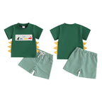 Lioraitiin Toddler Baby Boy Shorts Set Whale/Dinosaur/Turtle Short