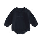 Lioraitiin 0-18M Infant Baby Boys Sweatshirt Bodysuit Long Sleeve